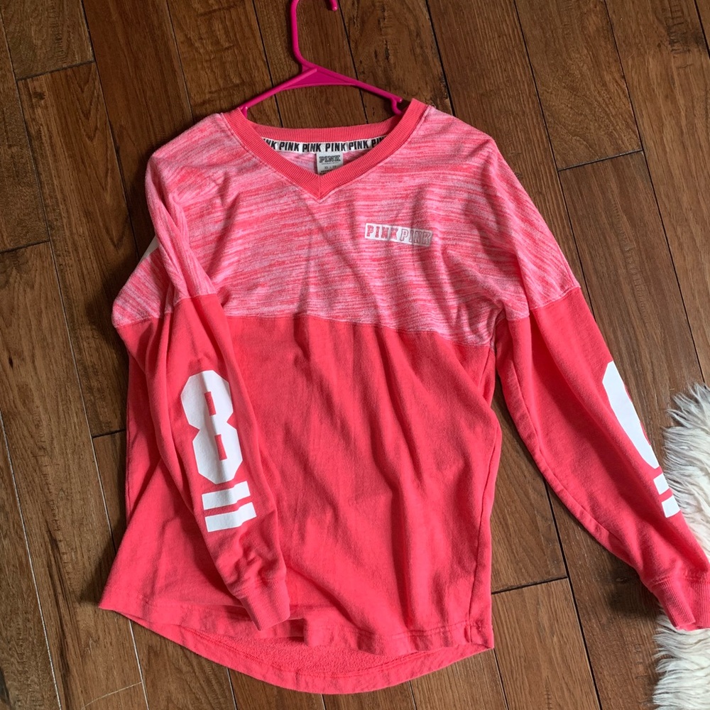 Victoria’s Secret pink sweater/crewneck. XS